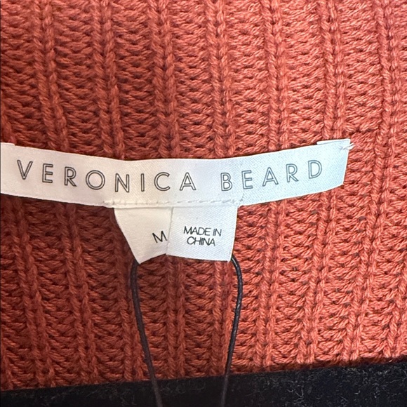 VERONICA BEARD MISTY HALF ZIP SWEATER SIZE MEDIUM NWT - Picture 6 of 7
